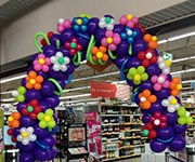 Arches d'accueil décoration ballons Ballons Bulles
